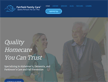 Tablet Screenshot of fairfieldfamilycare.com